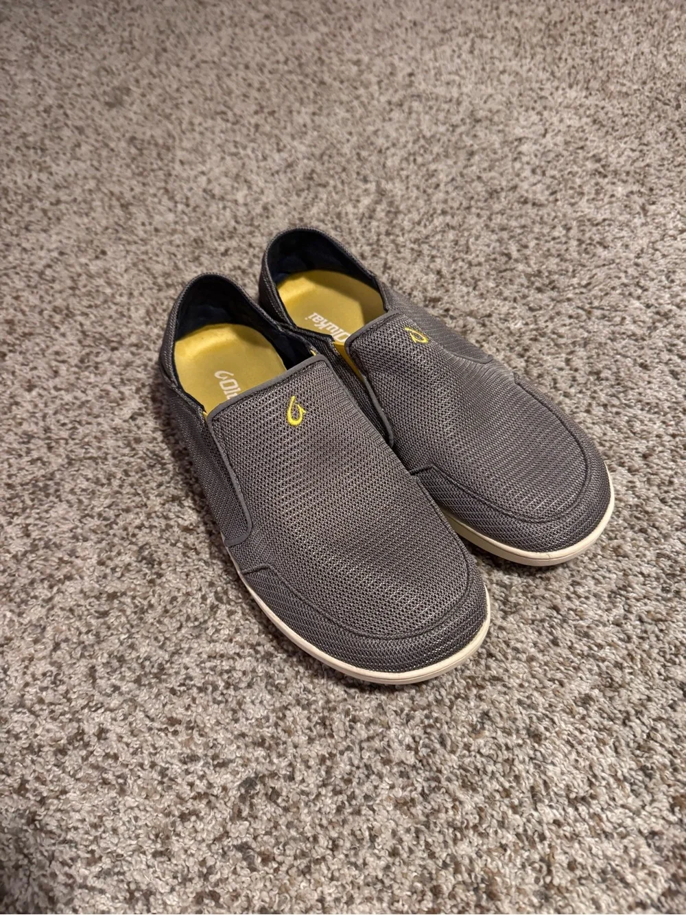 OluKai Men's Nohea Mesh Slip On Shoes- Men’s 8.5